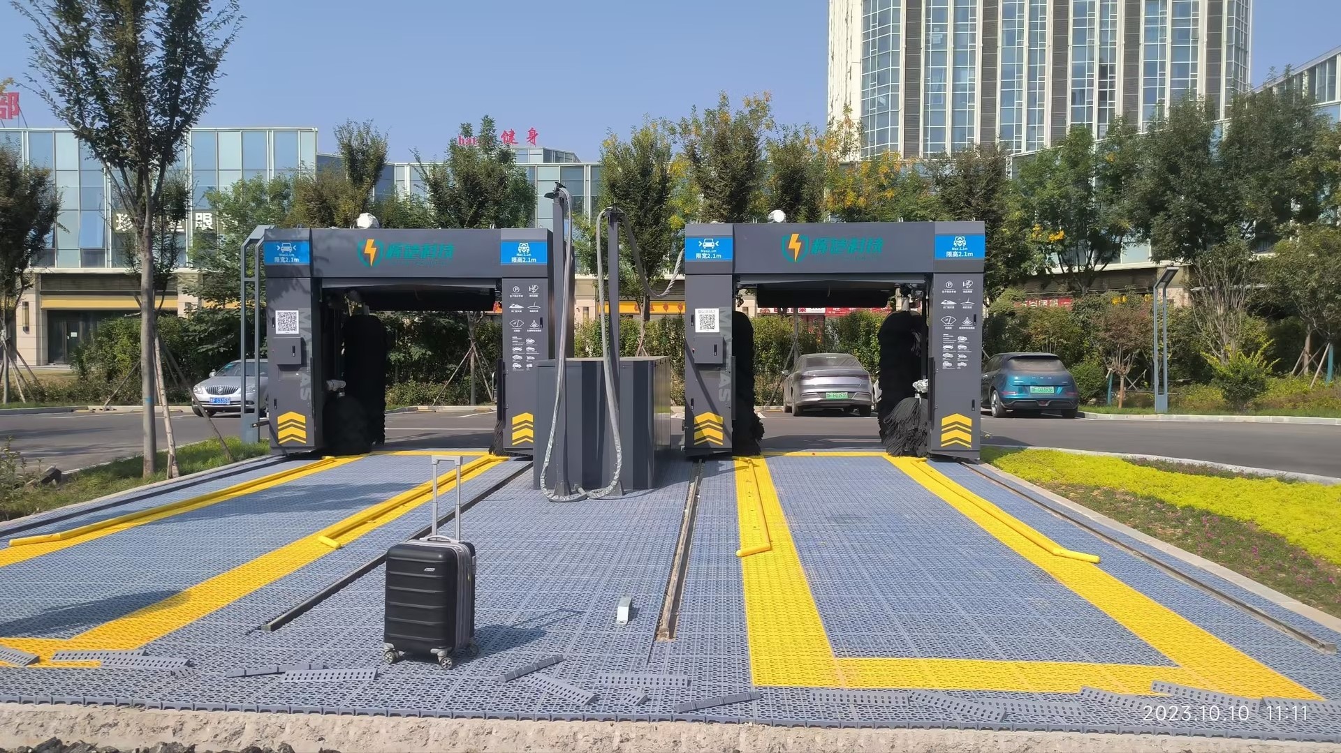 MLM530 Gate Car Wash Machine for Parking Garage Mattias Car Wash Machines