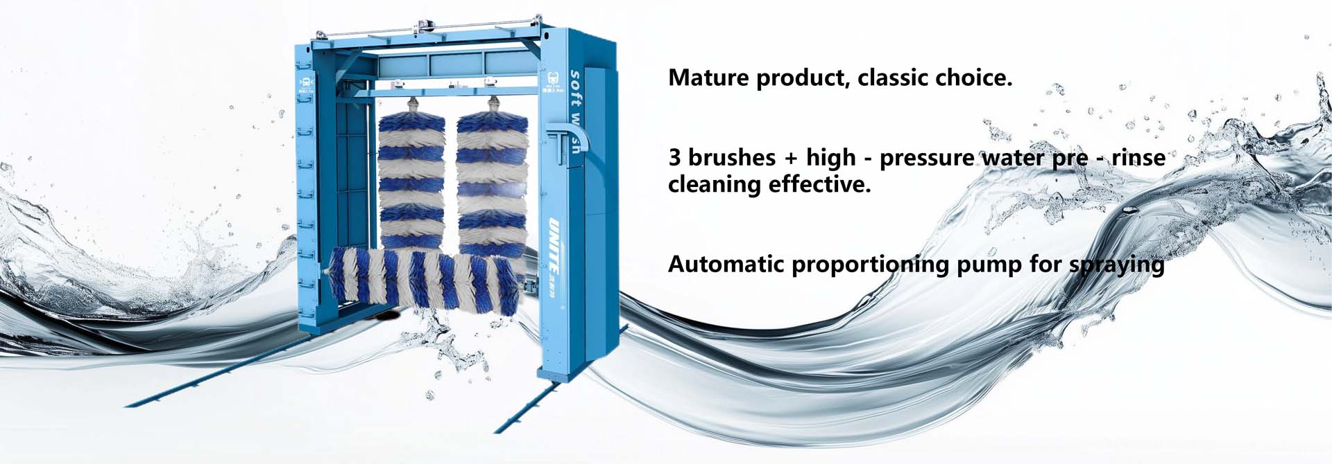 M-BS0300Y Rollover Automatic Bus Wash Machine