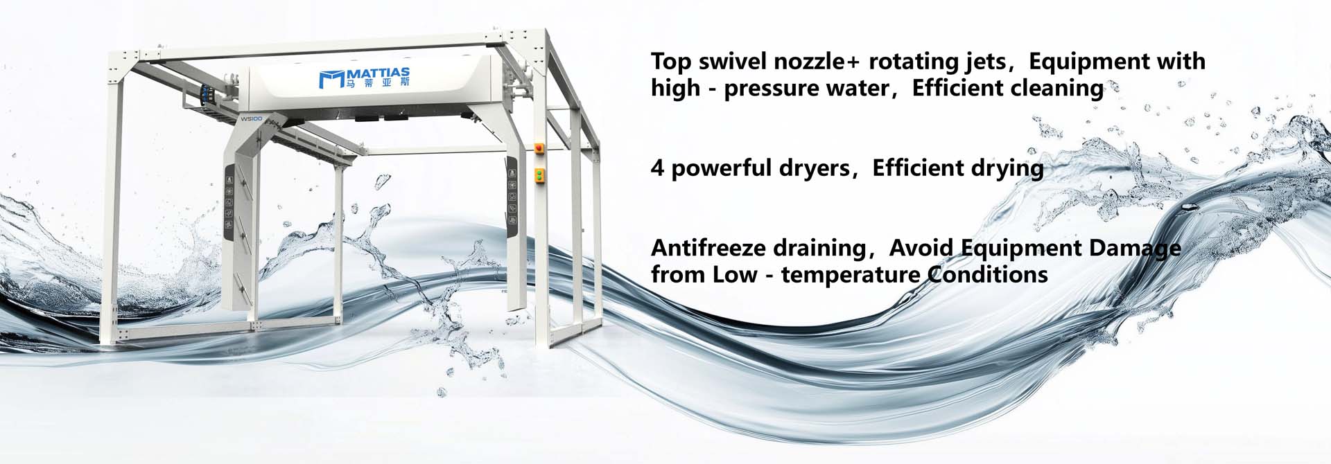 M-WS100 Touchless Car Wash Machine