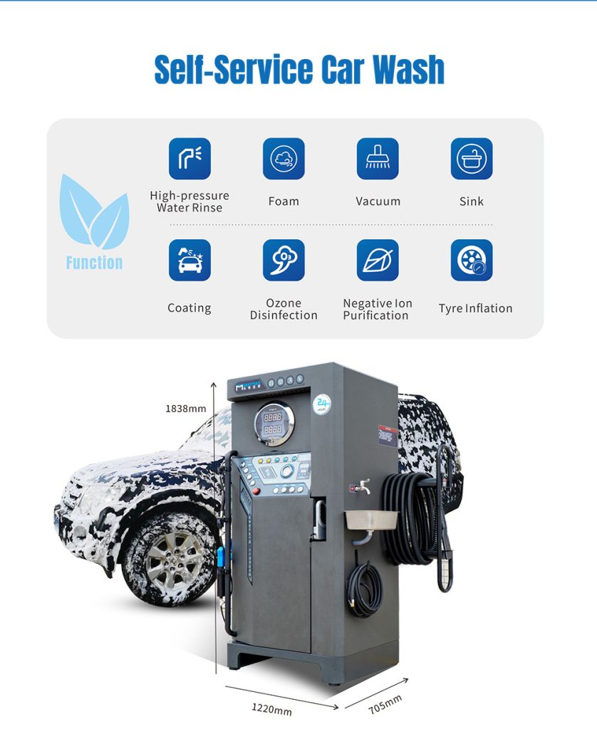 Vehicle Cleaning Services: What You Need to Handle Complex Jobs 1 Convenient Self-Service Car Cleaning Solution: M-F761AX 7 in 1 Car Wash Machine