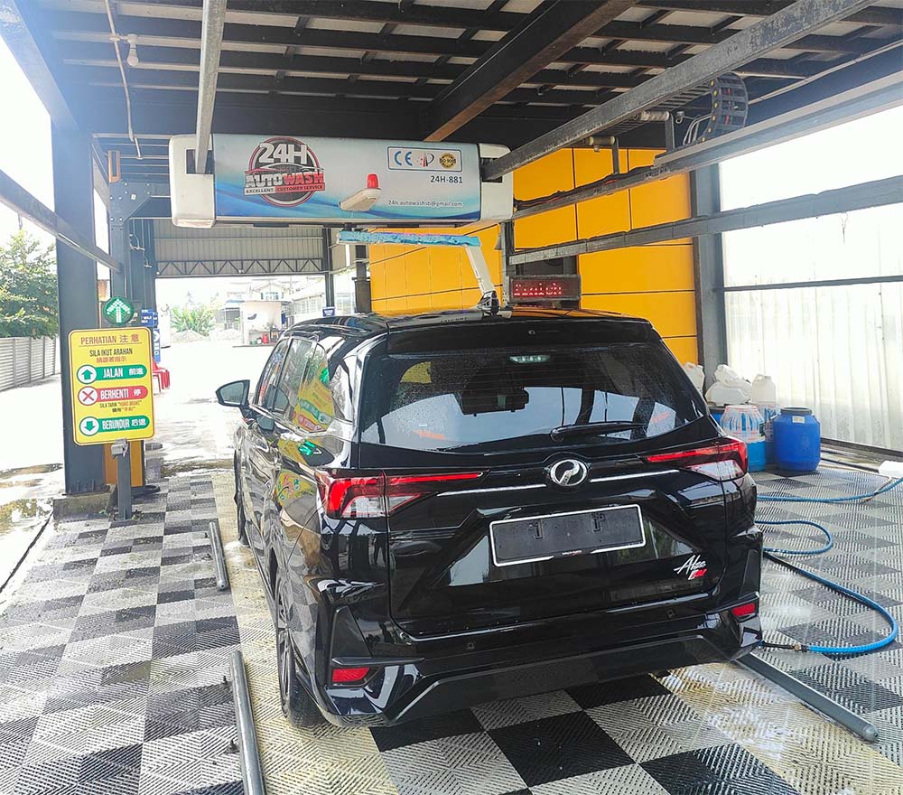 24H Carwash in Kedah, Malaysia 
