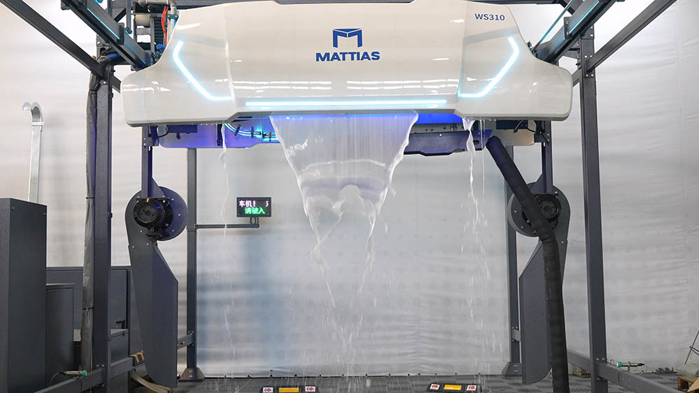 Why Does the Dealer Use Touchless Car Wash Machine for Customers? 3 All in - Bubble Arch & LED illumination lights & Sway & Spray & Rain Arch