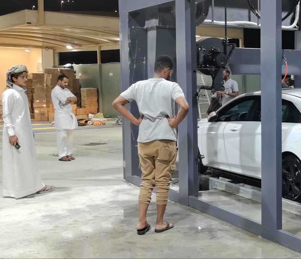 Conveyor Car Wash in saudi arabia