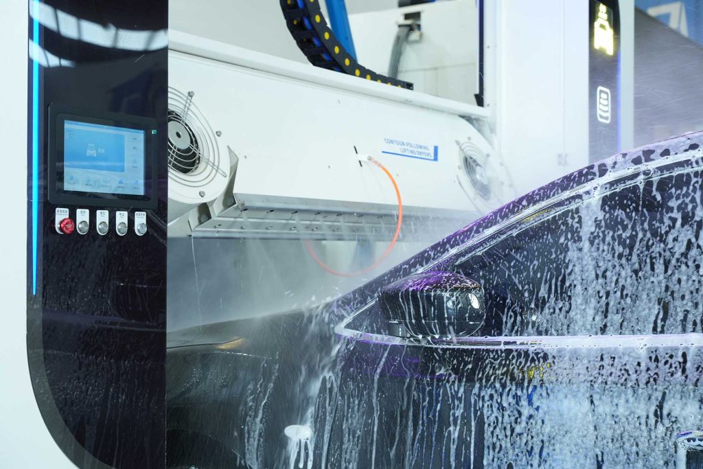 M-LM216 Touchless Gantry Car Wash Systems - Spray foam