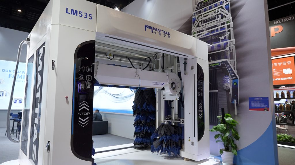 Igniting Innovation: MATTIAS CAR WASH Shines at CIAACE Beijing 2025 1 Mattias M-LM535 Rollover Automatic Car Wash