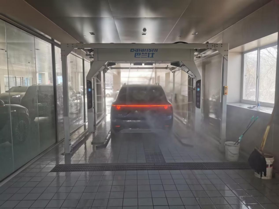 Customer Case Adding WS100 Touchless Car Wash Machine for AITO 4S Store 3 Customer Case Adding WS100 Touchless Car Wash Machine for AITO 4S Store